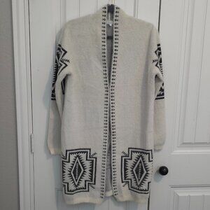 Venario Aztec Print Western Patterned Women's Cardigan - Woman's Size S
